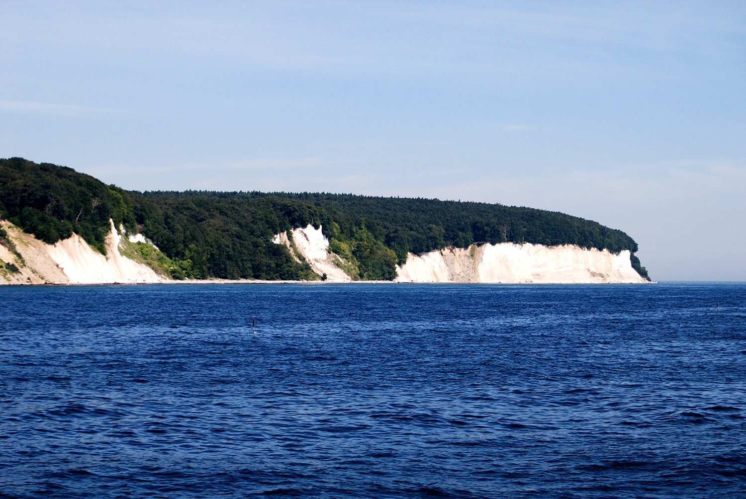 Kreidefelsen auf der Insel Rügen